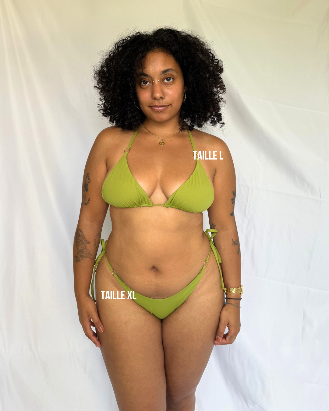 Ezoya tanga - Vert coco