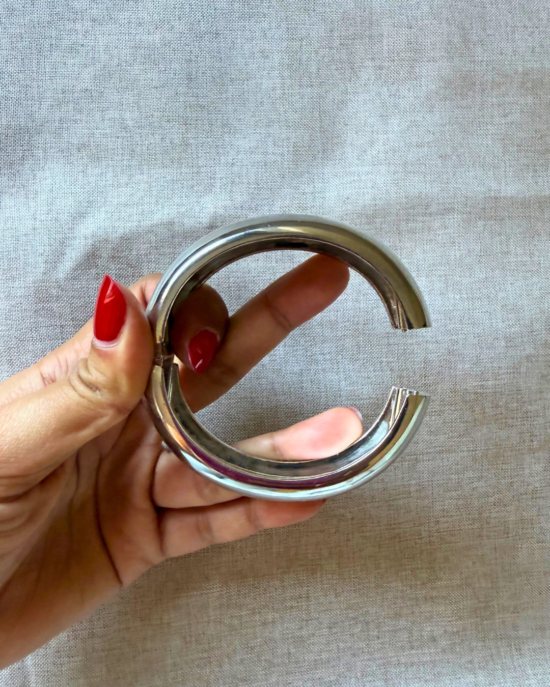 Bracelet Bangle (argent)