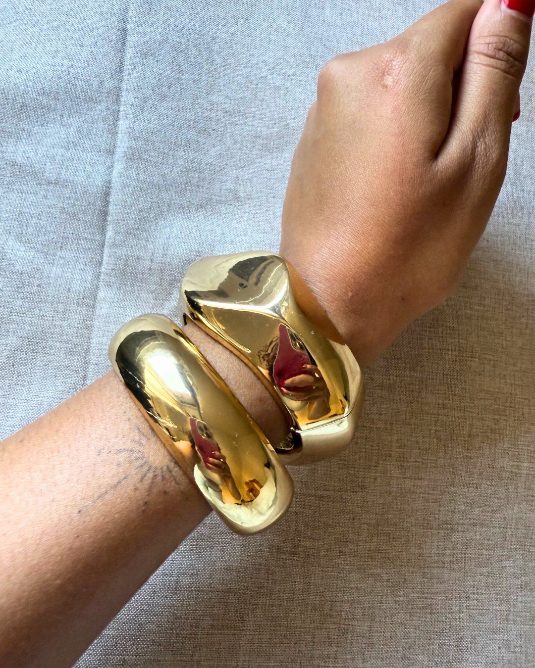 Bracelet Bangle (Doré)
