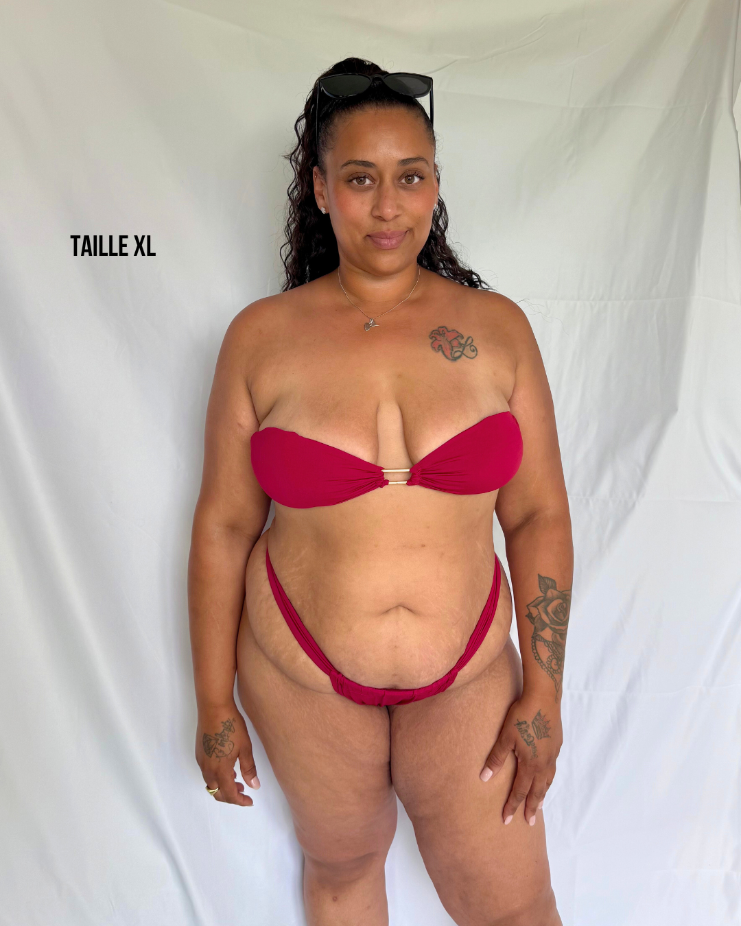 Mélua Bandeau (bretelles amovibles) - Cerise Péyi