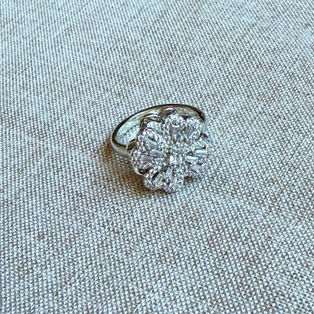 Bague Anti Stress Cylia (Argenté)