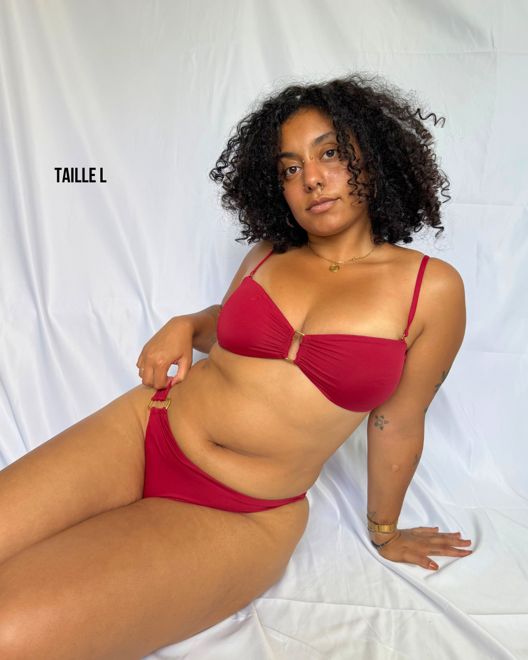 Mélua Bandeau (bretelles amovibles) - Cerise Péyi