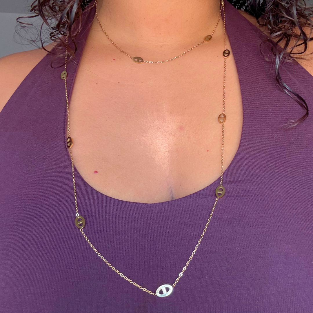 Sautoir Maëlie (Doré et Argenté)