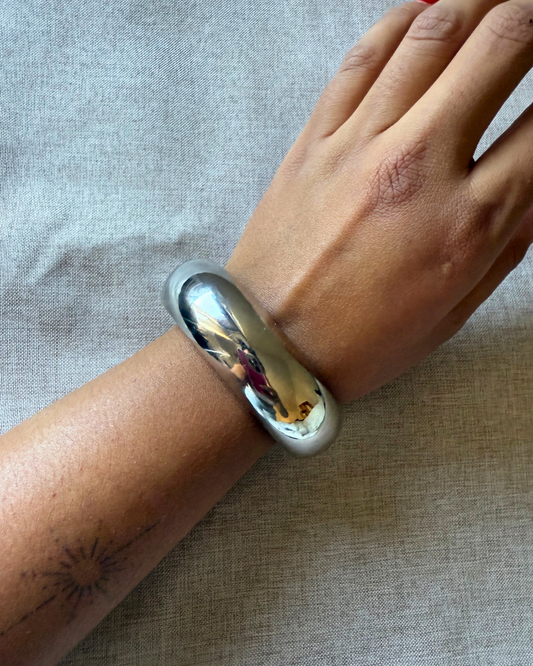 Bracelet Bangle (argent)