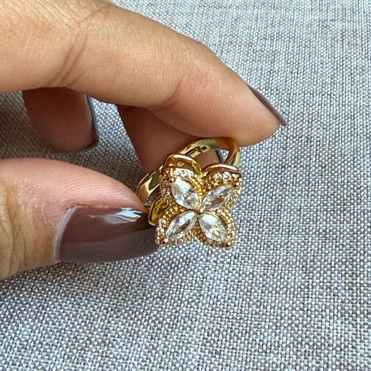 Bague Anti Stress Chloé (Doré)