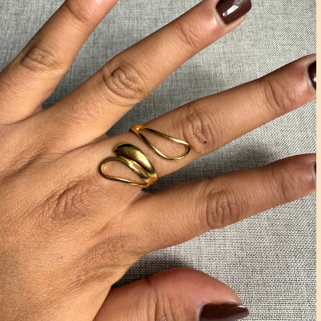 Bague Meïssa (Doré et Argenté)