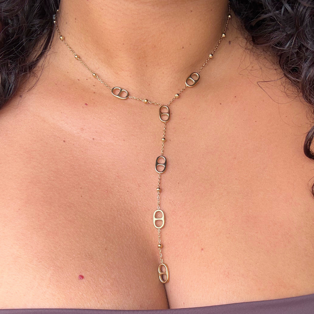 Collier Eleana (Doré et Argenté)