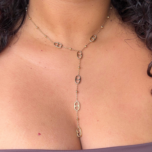 Collier Eleana (Doré et Argenté)